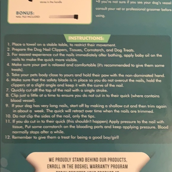 Bushel pet nail clippers #1 rates - Picture 6 of 7